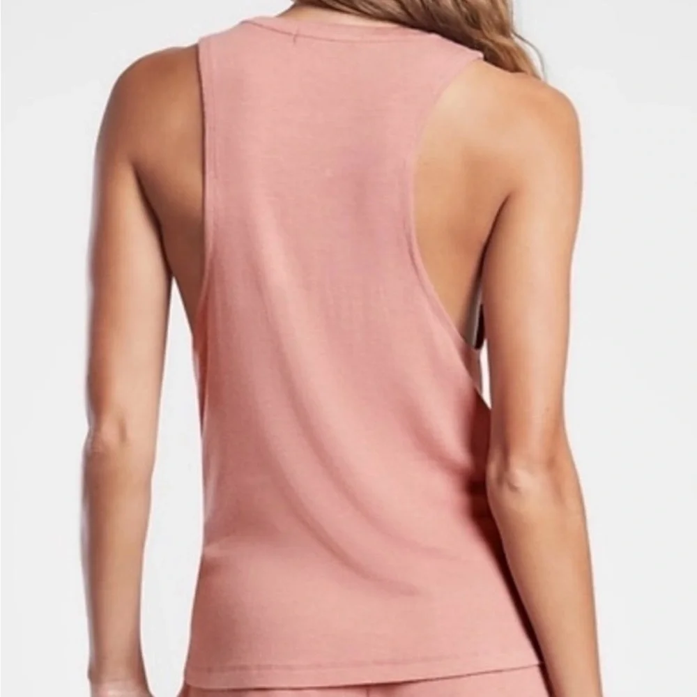 NWT Athleta Well Rested Rib Sleep Tank - Picture 2 of 6